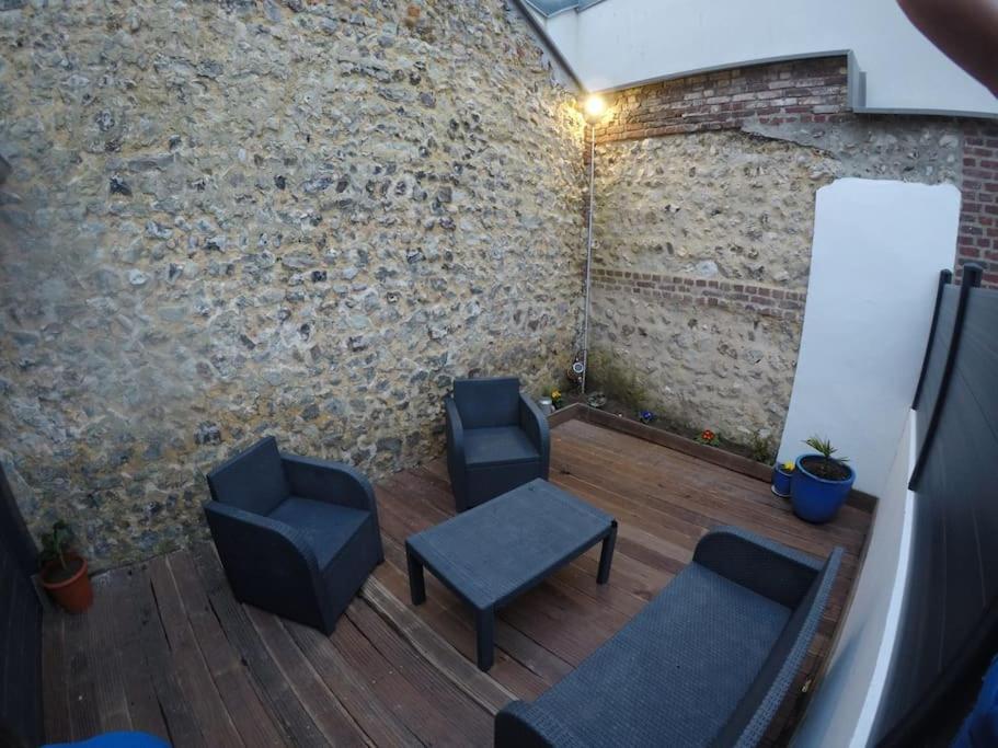 Villa Gite Le Fisk A 2 Pas De La Mer à Fécamp Extérieur photo